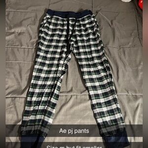 Plaid American Eagle Pants for Men